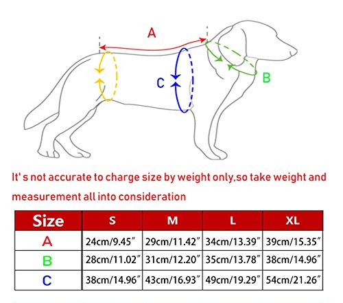 Babydog Abrigo Chaleco Impermeable para Perro con Capucha, Forro Transpirable y Sin Mangas, Cierre Velcro, Bolsillo Espalda, Modelo Camuflaje Militar (M, Azul)