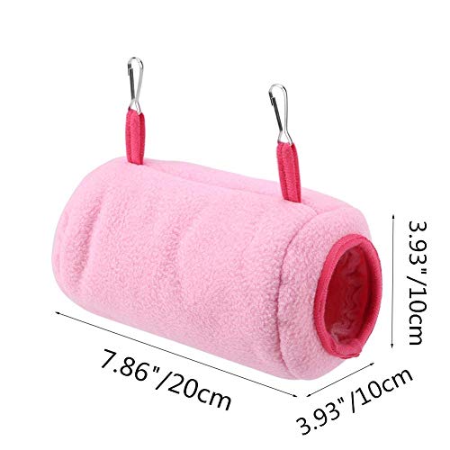 BAEDEE Cama Conejo Camas para Gatos Camas de Conejo para Interiores Hurón hamacas Conejo de la Cama Guinea Cerdo Hamaca Hamacas de Rata para Jaula Pink