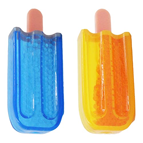 Balacoo 2 Piezas de Mordedor para Mascotas Mordedor de Verano Juguete para Masticar con Helado Juguete para Dentición para Perros Juguete Molar Resistente a La Mordedura para Cachorros