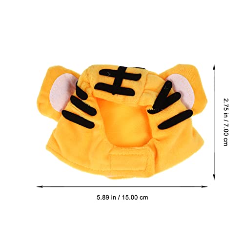 Balacoo Perro Mascotas Disfraces Sombrero Tigre Novedad Perrito Sombrero Chino Año Nuevo Mascota Tigre Sombrero Animal Gorra para Cumpleaños Chino Festival de Primavera Fiesta de Fiesta