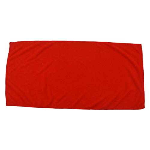 Baño para Perros Toallas de Secado para Mascotas Toalla de Microfibra para Mascotas Albornoces absorbentes Perros Pijamas Mantas Limpieza Perros Mascotas Accesorios - Rojo L