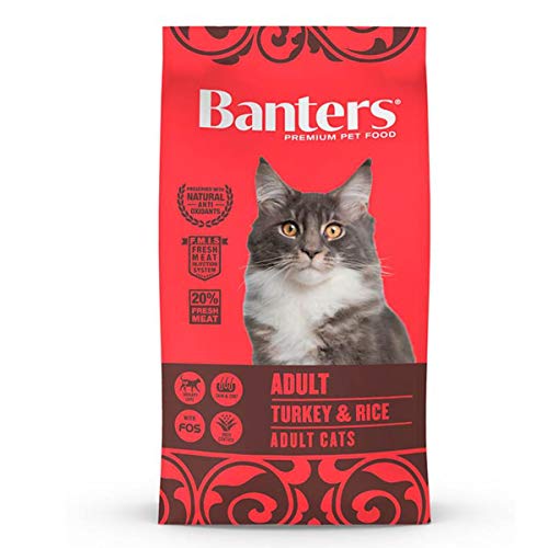 Banters Gato Adulto Pavo y Arroz 8 Kg