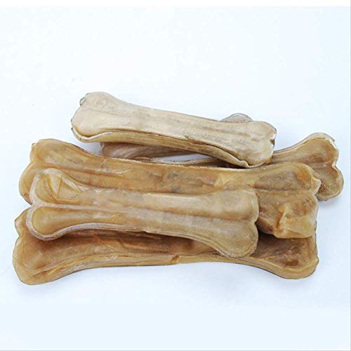 BBLL   Pet Supplies Chews Snack Food Golosinas Huesos Perro   Piel de Vaca Masticadores para Perros Molar Rod para Cachorros Perro pequeño S Cuero Color