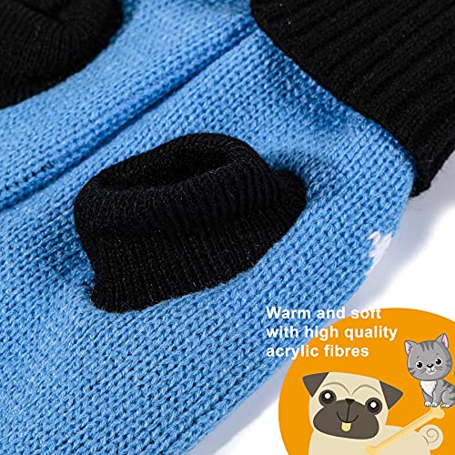 BCASE, Pack 2 Suéter para Mascotas Miniatura o Pequeño, Ropa de Perros, Ropa de Gatos, Suéter Cálido para Invierno, Jersey para Mascotas, Ropa de Diseño, Variedad en Diseños. Tallas S, M, L y XL