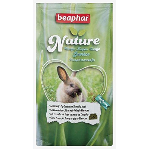 BEAPHAR Nature Conejo Junior Alimento en Pellets para Conejos Bebé, 1,25 kg