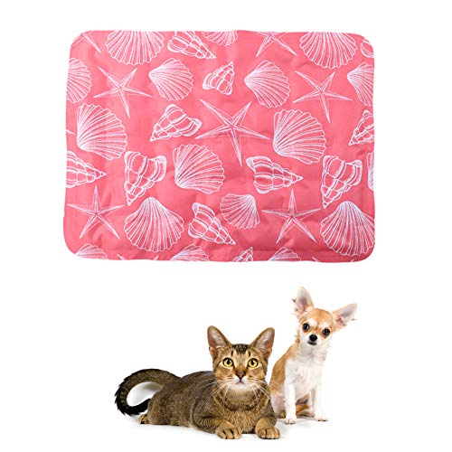 beautyhe Colchon Perro Impermeable Antideslizante Alfombra Enfriadora Durable Almohadillas De Hielo De Gel No Tóxicas para Perros Gato PequeñOs Y Medianos Grandes Medium