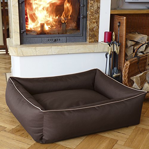 BedDog® colchón para Perro MAX XXXL Aprox. 150x110 cm, 8 Colores, Cama, sofá, Cesta para Perro, marrón