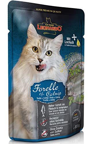 Belcando Leonardo Feline Pouch Trucha Menta Caja 16X85Gr 1360 g