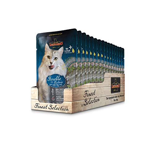 Belcando Leonardo Feline Pouch Trucha Menta Caja 16X85Gr 1360 g