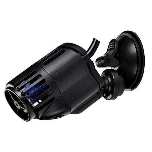 BetterFun Limpiador de bomba de cabezal eléctrico de circulación de acuario, agua para hacer acuarios con salida de cabeza simple/dual, para tanque de peces, bomba marina tropical, filtro de flujo