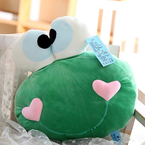 Bigbarry Cómodo 40cm Grandes Ojos de Rana de Peluche Almohada Almohada de la Cama de Juguete muñeca Linda Natural