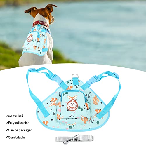 bizofft Mochila de Dibujos Animados para Mascotas, Mochila Multifuncional de Dibujos Animados para Mascotas Práctica para Exteriores para Perros Pequeños para Viajes para Perros Grandes(#1, L)