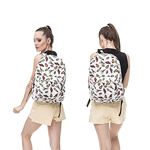 BMDHA Mochilas Escolares, Mochila Cartoons Printing, Mochila Escolar Adolescente Travel Big Space Mochilas Escolares Trendy Outdoor Student Shoulders