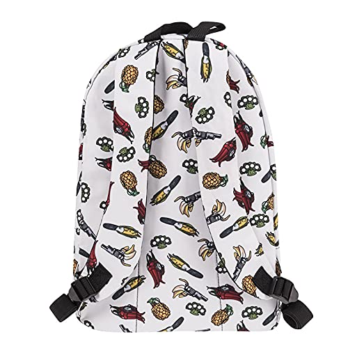 BMDHA Mochilas Escolares, Mochila Cartoons Printing, Mochila Escolar Adolescente Travel Big Space Mochilas Escolares Trendy Outdoor Student Shoulders