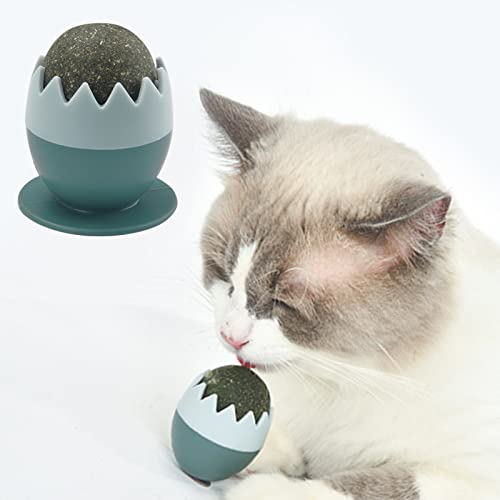 Bolas de menta para gatos, juguetes para gatos, juguetes de hierba gatera, golosinas para gatos, juego de juguetes interactivos para gatos, bolas de menta gatera