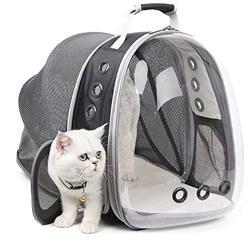 Bolsa del Animal Doméstico Portátil Portador del Gato Bolsa Expansible Recorrido del Animal Doméstico Bolso Transparente Burbuja Mascota Cápsula Espacial Mochila para Perros De Perrito Gatos Los