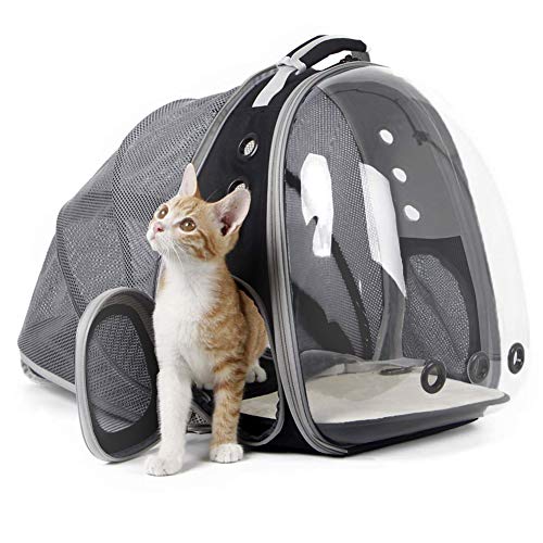 Bolsa del Animal Doméstico Portátil Portador del Gato Bolsa Expansible Recorrido del Animal Doméstico Bolso Transparente Burbuja Mascota Cápsula Espacial Mochila para Perros De Perrito Gatos Los