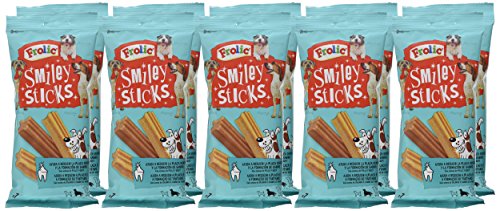 Bolsita de 175g de Smiley Sticks para perros | [Pack de 10]