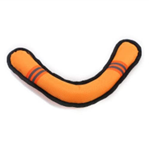 Boomerang - Juguete para perros de Boomerang, antimordedura, juguete para masticar, adecuado para perros pequeños, medianos y grandes, conveniente y atractivo