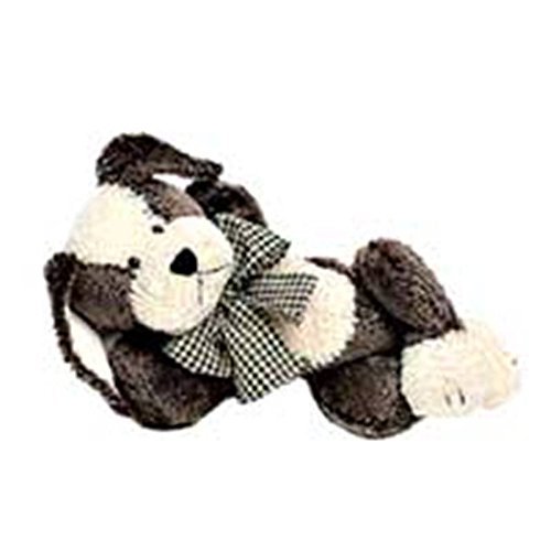 Boyds 54000 - Perro de peluche (25,4 cm), color marrón y blanco