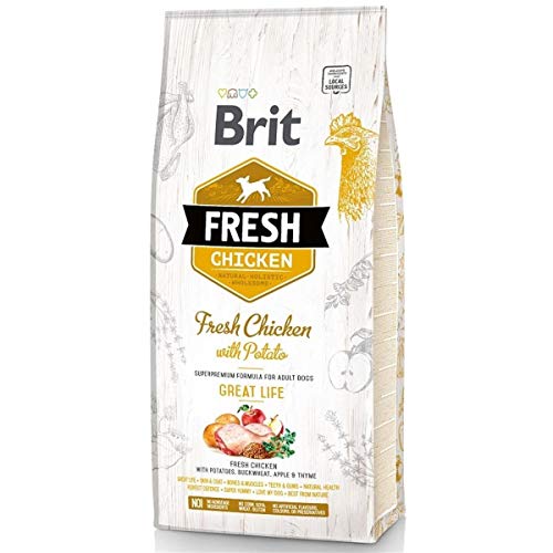 Brit Fresh Adult Pollo con Patata Great Life 12kg