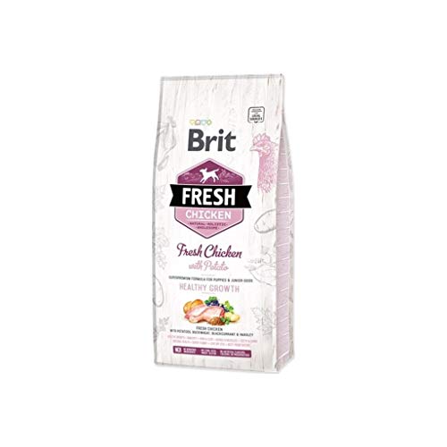 Brit Fresh Pollo con Patata Puppy Heathy Growth 12kg