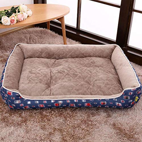 BXGZXYQ Cat Litter Kennel Lavable Dog Kennel Cowboy Kennel Perro pequeño y Mediano Sofá Cama para Mascotas Perros Top Cama extraíble Funda extraíble Memory Foam Premium