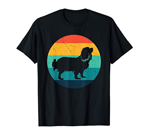 Caballero Rey Carlos Spaniel Perro Veneno Mamá Papá Camiseta