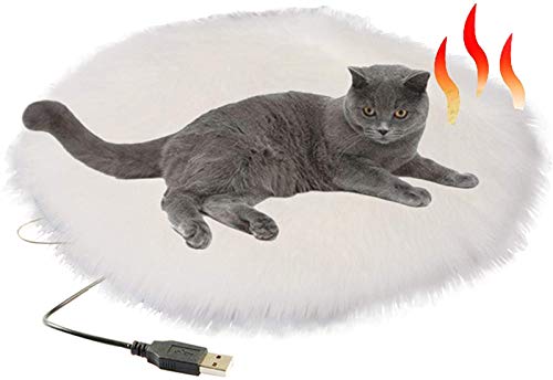 Calefacción del Animal Doméstico, El Bloc De Calor con Interfaz USB Termostático A Prueba De Fugas Manta Desmontable Felpa del Invierno Calefacción Eléctrica Estera del Gato del Perro De Conejo