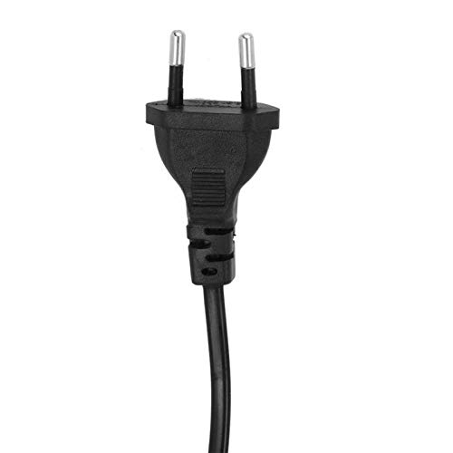 Calentador de Acuario, 220-240 V EU Plug Calentador de pecera de Temperatura Ajustable con Indicador de Encendido con 2 ventosas para Agua Salada Marina y Agua Dulce(50W)