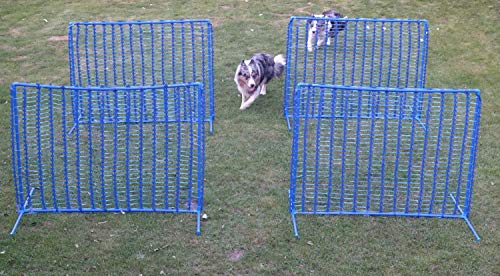 Callieway 4 x Hoopers Valla "Blue Gate" - NADAC Hoopers Agility Gate - Hoopers Agility Gate