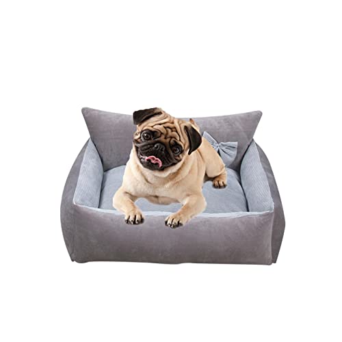 Cama ortopédica para mascotas, acogedoras camas para mascotas, ortopédica, gel refrescante y camas de espuma viscoelástica para perros pequeños, medianos y grandes, colchón ergonómico para cama para p