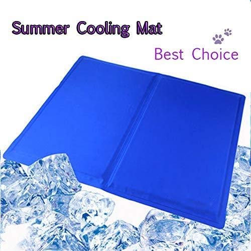 Cama para mascotas Colchoneta para enfriar perros Cojín de hielo para mascotas Colchoneta para cachorros Colchoneta para gato grande grande Verano Mantener fresco Colchoneta para enfriamiento de gel