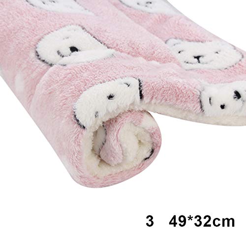 Cama para mascotas, manta para mascotas, almohadas de cama para perros, cama para perros, felpudo suave, franela para invierno, gruesa, cálida para dormir para perros, gatos, desmontable y lavable