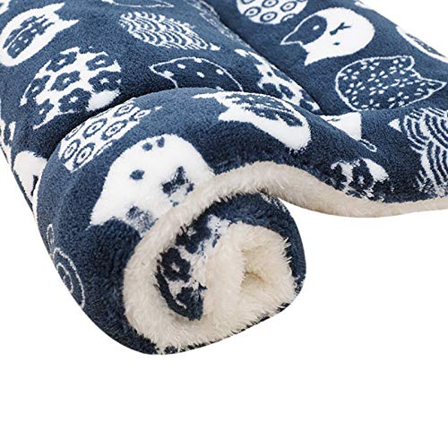 Cama para mascotas, manta para mascotas, almohadas de cama para perros, cama para perros, felpudo suave, franela para invierno, gruesa, cálida para dormir para perros, gatos, desmontable y lavable