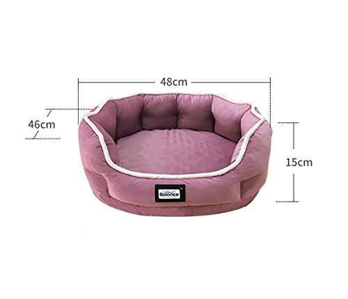 Cama para Mascotas,Cama para Perros,Cama de perro,Cama redonda para mascotas,Extra Suave Cómodo,Cómodo Suave y Cálida Cama para Mascotas Gatos y Perros Pequeños,para Perros y Gatos de tamaño Mediano,