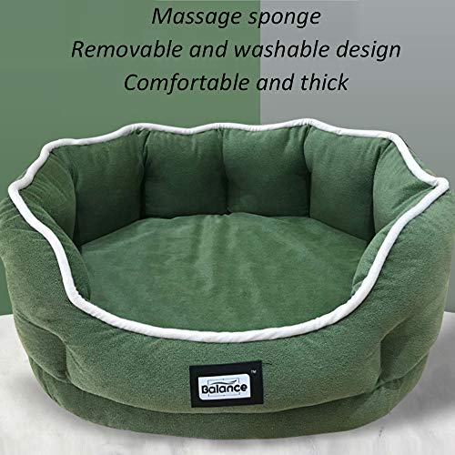 Cama para Mascotas,Cama para Perros,Cama de perro,Cama redonda para mascotas,Extra Suave Cómodo,Cómodo Suave y Cálida Cama para Mascotas Gatos y Perros Pequeños,para Perros y Gatos de tamaño Mediano,