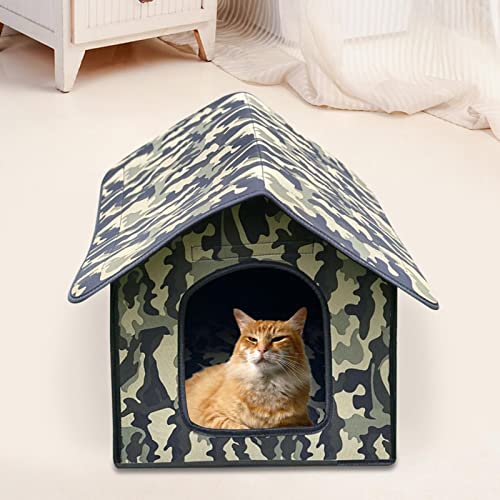 Cama para perro gato gato gato perro perro gato casero caseta para cachorro animal doméstico de gato para el invierno y para animales pequeños para el invierno para el interior exterior