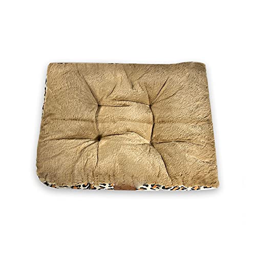 Cama para Perros Grandes/Medianos/Pequeños 70X50X9 cm con Felpa Suave Colchón Perro Antideslizante, lmpermeable y Transpirable Cojín Interior Invierno para Perro y Gato (XL-110CM)