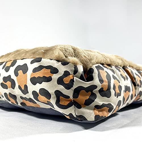 Cama para Perros Grandes/Medianos/Pequeños 70X50X9 cm con Felpa Suave Colchón Perro Antideslizante, lmpermeable y Transpirable Cojín Interior Invierno para Perro y Gato (XL-110CM)