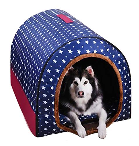 Cama para Perros y Gatos Felpa De La Perrera Calentamiento Del Perrito De La Jerarquía Del Animal Doméstico Del Saco De Dormir For Mascotas Sofá Antideslizante Manta Lavable Colchón - Rojo Mascotas Ca