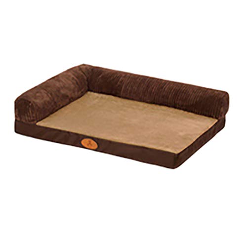 Cama Perros, Alto Rebote Esponja Pad, Impermeable Cama Perro, Alivio Dolor Animal Doméstico Artritis Cadera Hiperplasia, Terapéutico Apoyo Cama Perro, Lavable Colcha (con La Manta),A,M