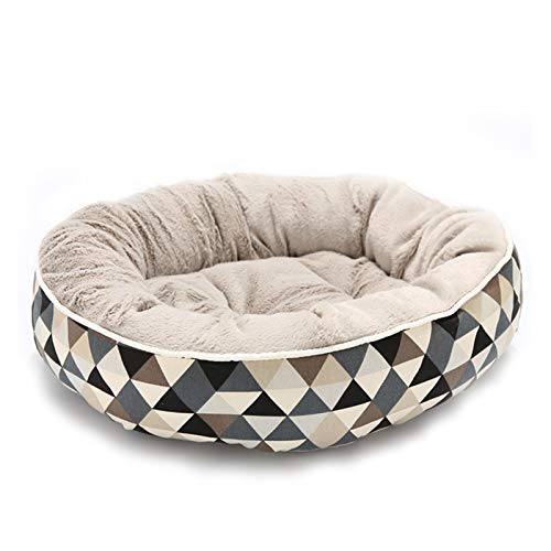 Camas for Perros Lavable for Pequeñas Grandes Perros Mascotas caninas Camas de Gato sofá de la casa Gatos Mat Tela Escocesa Pets Cama de la casa de Perro Chihuahua