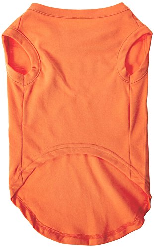 Camisa para Perro Camisetas Ropa de Verano para Cachorros Camiseta sin Mangas para Perros Chaleco Sudadera para Perro Pequeño Perro Mediano XS,Naranja