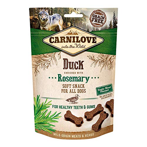 Carnilove Crunchy Snack Duck & Rosemary, Premios para Perro, 200G - 200 gr