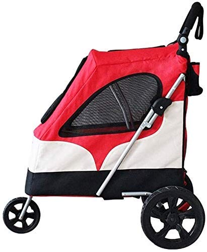 Carrito para Mascotas, Carrito de Viaje para Mascotas, Carrito para Perros y Gatos, Remolque para Transporte de Perros, Silla de Paseo Deportiva para Mascotas, Empresa