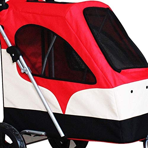 Carrito para Mascotas, Carrito de Viaje para Mascotas, Carrito para Perros y Gatos, Remolque para Transporte de Perros, Silla de Paseo Deportiva para Mascotas, Empresa