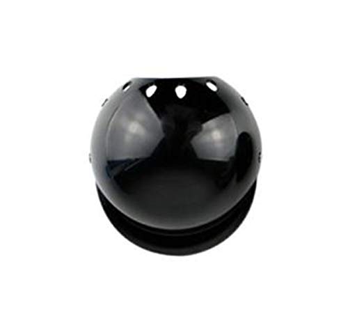 Casco para mascotas 1 PC Tamaño negro S M Casco de perro para motocicleta Sombrero de perrito para bicicletas Casco de círculo decorativo para mascotas Decorativo con gafas Para el ciclismo de ciclism