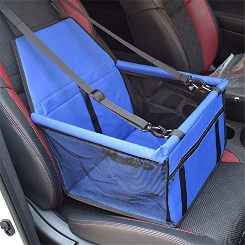 Caseta de Perro, For los asientos del coche plegable animal doméstico del perro del cojín del asiento a prueba de agua del gato del perro bolsa de transporte cesta productos for animales de Segura cas