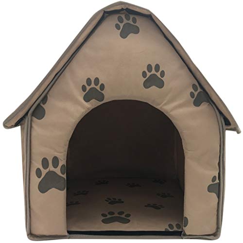 Caseta de Perro, Pequeña huella cama del animal doméstico Carpa del gato de la perrera cubierta portátil Nido Trave animal doméstico del gato del animal doméstico cama del perro cama del perro Casa pl